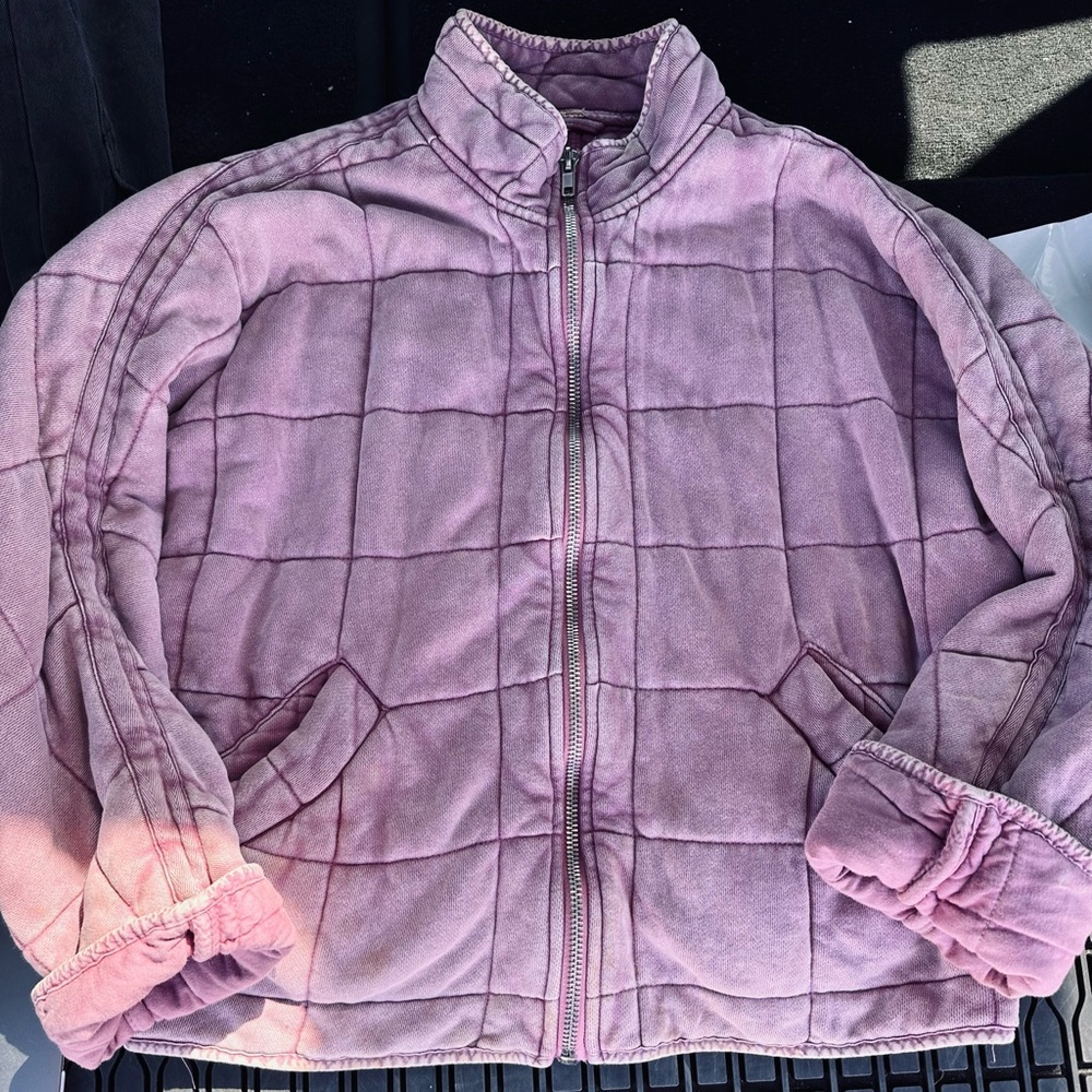 Mauve Free People Jacket